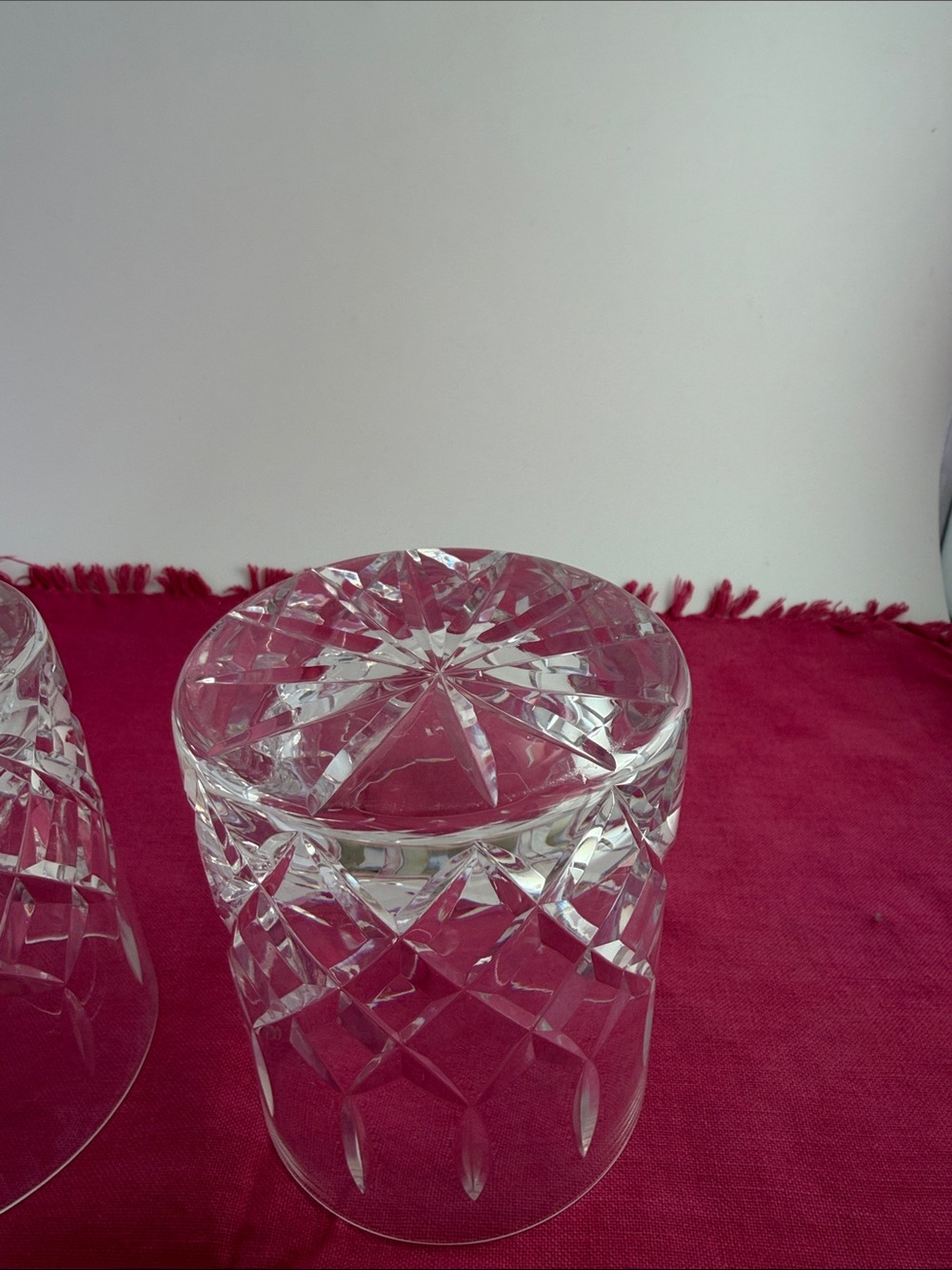Double Old Fashioned Rosses by Tyrone Crystal Glasses set of 2 - Picture 13 of 16